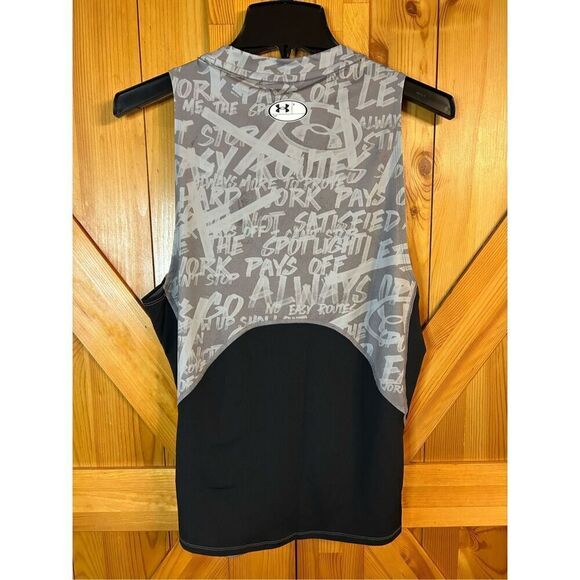 UNDER ARMOUR Tank Top  Sz L Heatgear Showtime Alter Ego Compression Shirt (0120) - Picture 5 of 6